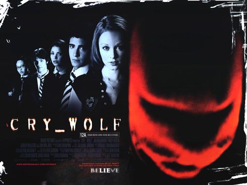 the movie poster: Cry_Wolf (2005) ver4