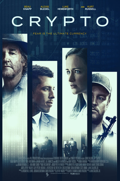 1000 piece jigsaw puzzle for the movie poster: Crypto (2019)