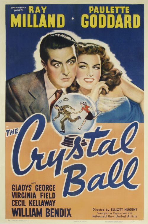 the movie poster: The Crystal Ball (1943)