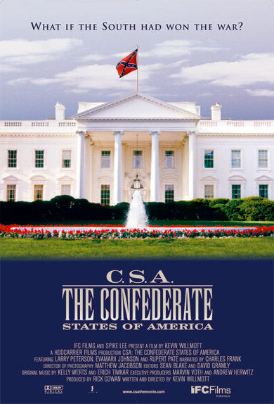 1000 piece jigsaw puzzle for the movie poster: C.S.A.: The Confederate States of America (2005)