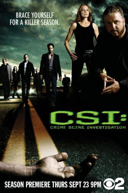 1000 piece jigsaw puzzle for tv poster: CSI: Crime Scene Investigation