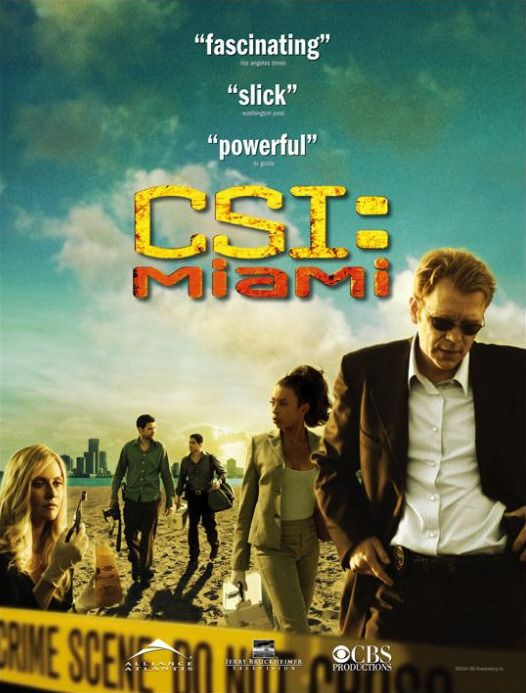 1000 piece jigsaw puzzle for tv poster: CSI: Miami, ver2