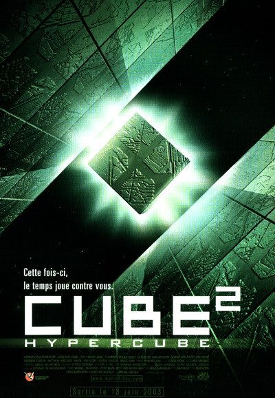 the movie poster: Cube 2: Hypercube (2002) ver2