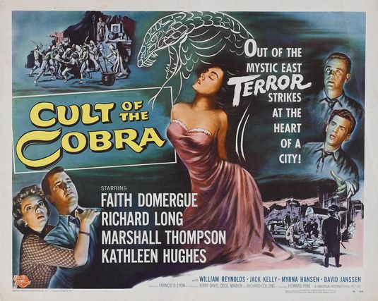 the movie poster: Cult of the Cobra (1955) ver2