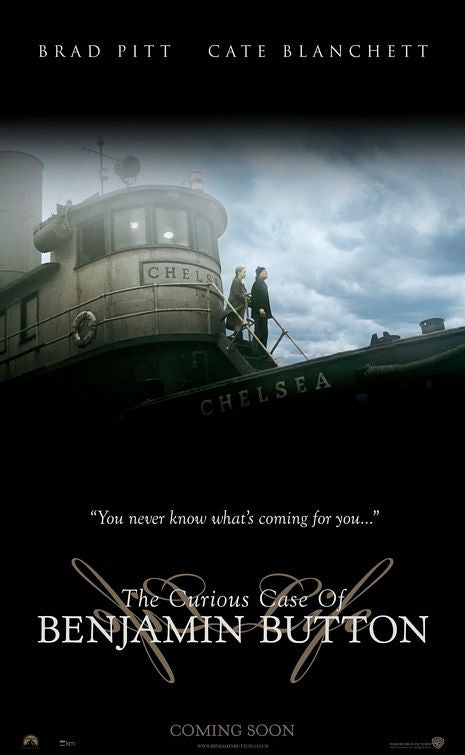 the movie poster: The Curious Case of Benjamin Button (2008) ver5