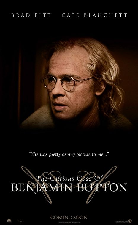 the movie poster: The Curious Case of Benjamin Button (2008) ver7