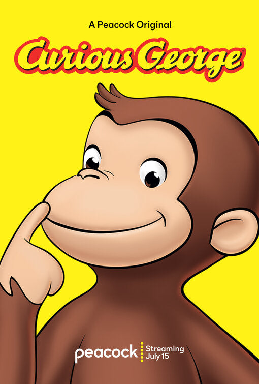 1000 piece jigsaw puzzle for tv poster: Curious George