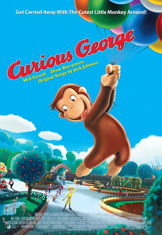 the movie poster: Curious George (2006) ver4