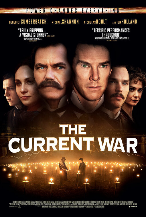 1000 piece jigsaw puzzle for the movie poster: The Current War (2019)