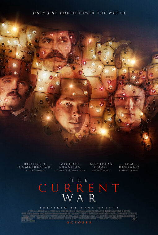 1000 piece jigsaw puzzle for the movie poster: The Current War (2019) ver7