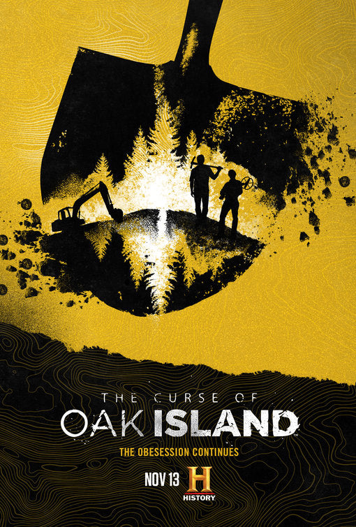 1000 piece jigsaw puzzle for tv poster: The Curse of Oak Island, ver2