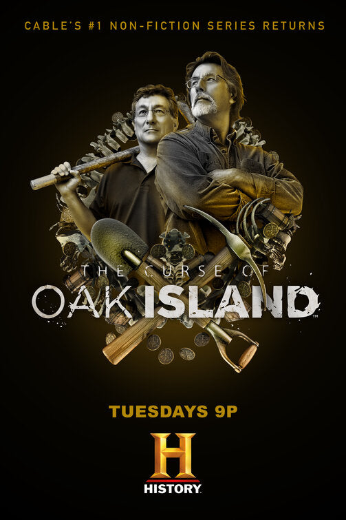 1000 piece jigsaw puzzle for tv poster: The Curse of Oak Island, ver3