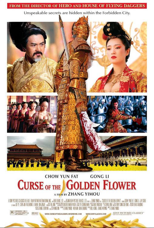 the movie poster: Curse of the Golden Flower (2006)