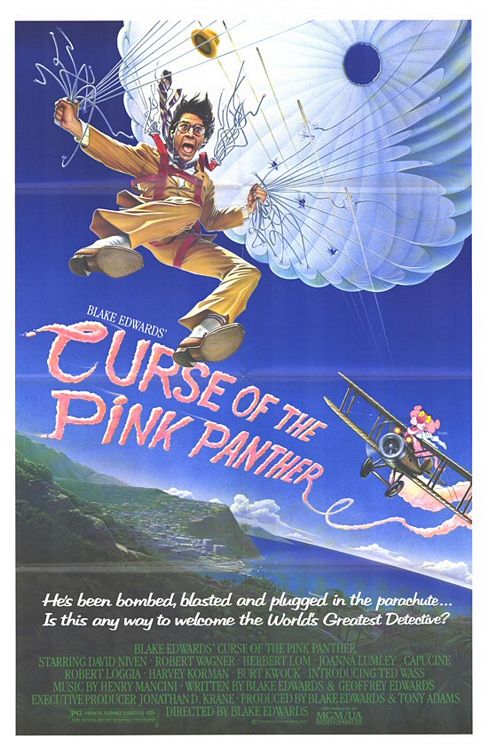 the movie poster: The Curse of the Pink Panther (1983)