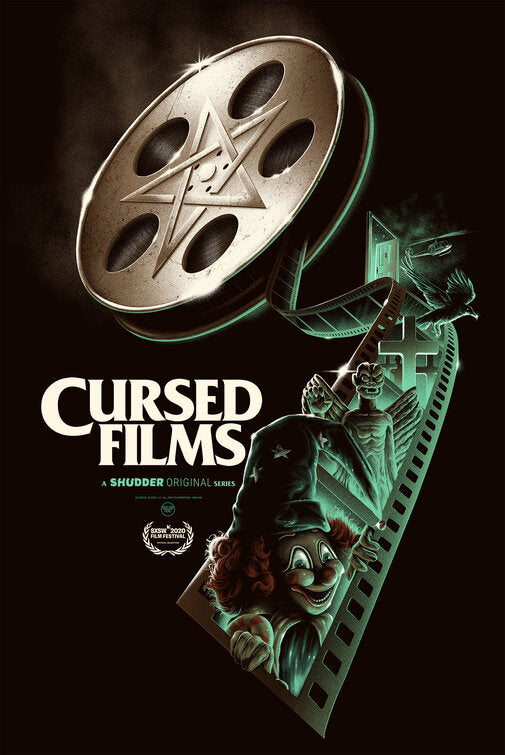 1000 piece jigsaw puzzle for tv poster: Cursed Films