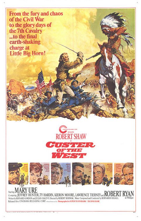 the movie poster: Custer of the West (1967)