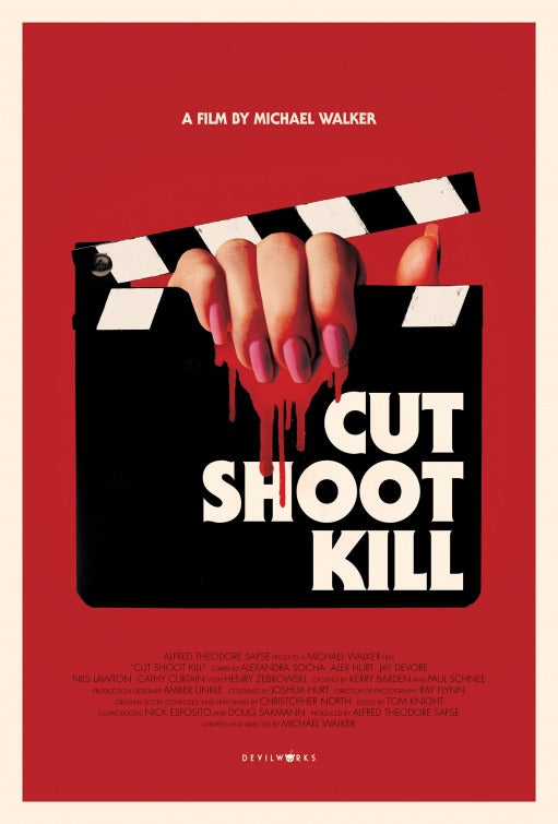 1000 piece jigsaw puzzle for the movie poster: Cut Shoot Kill (2017)