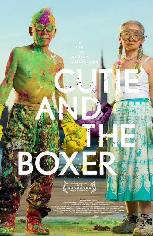 1000 piece jigsaw puzzle for the movie poster: Cutie and the Boxer (2013)