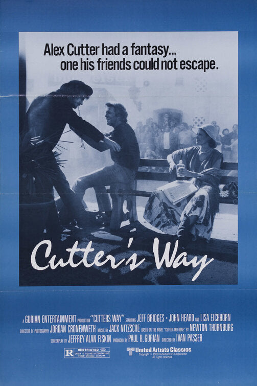 the movie poster: Cutter's Way (1981)