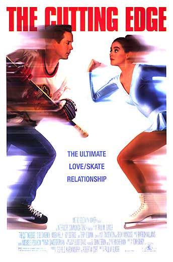 the movie poster: The Cutting Edge (1992)