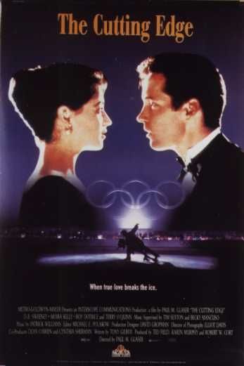 the movie poster: The Cutting Edge (1992) ver2