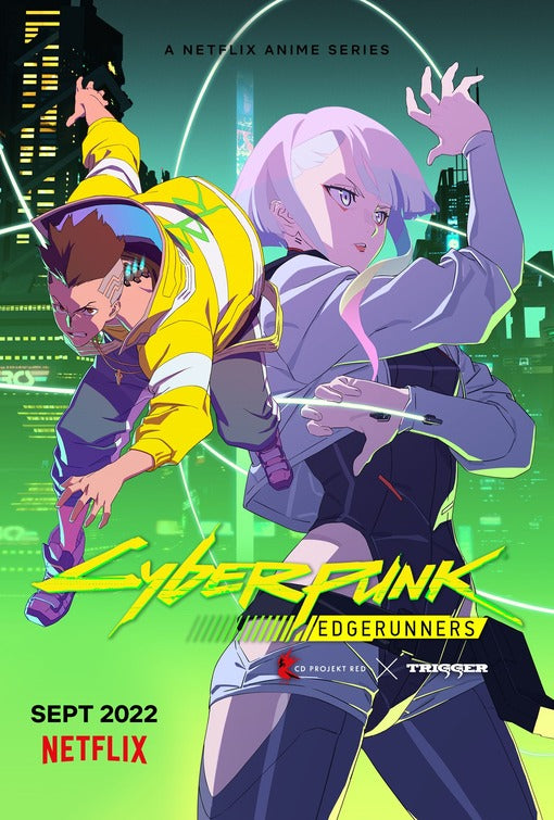 1000 piece jigsaw puzzle for tv poster: Cyberpunk: Edgerunners, ver2