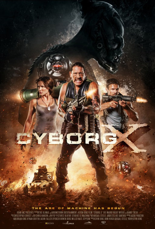 1000 piece jigsaw puzzle for the movie poster: Cyborg X (2016)