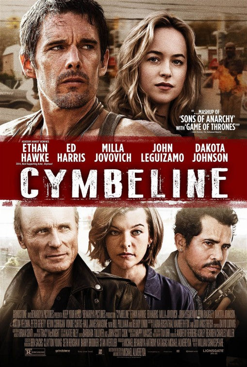 1000 piece jigsaw puzzle for the movie poster: Cymbeline (2015)
