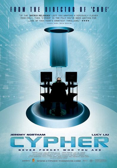 the movie poster: Cypher (2003)