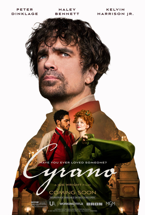 1000 piece jigsaw puzzle for the movie poster: Cyrano (2021)