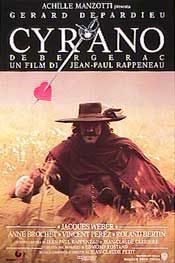 the movie poster: Cyrano de Bergerac (1990) ver1