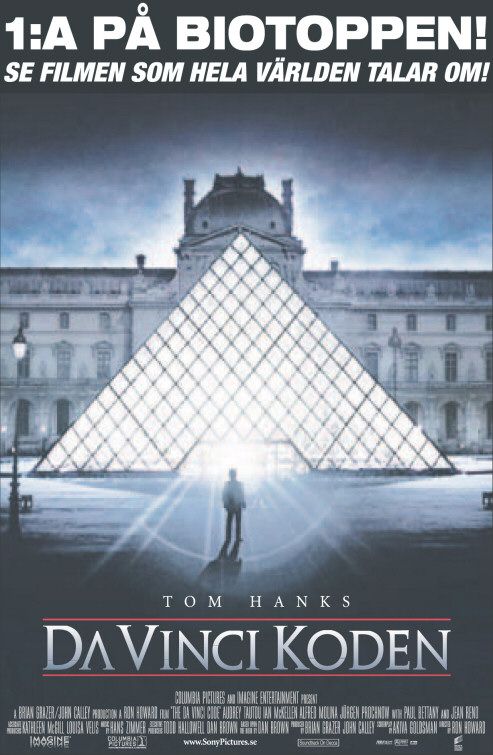 the movie poster: The Da Vinci Code (2006) ver10