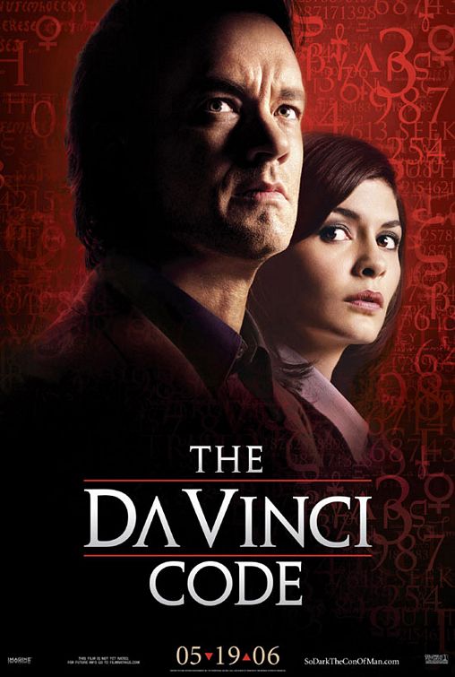 the movie poster: The Da Vinci Code (2006) ver2