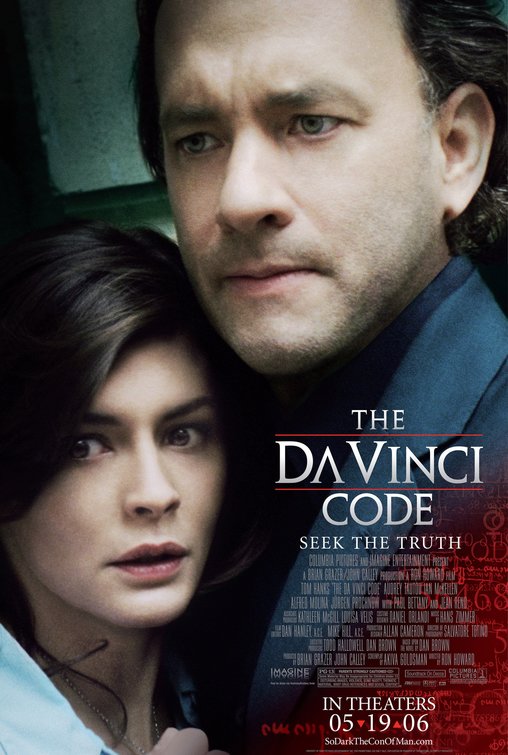 the movie poster: The Da Vinci Code (2006) ver9