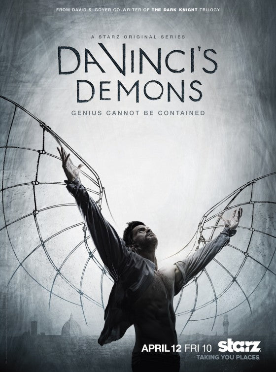 1000 piece jigsaw puzzle for tv poster: Da Vinci's Demons, ver2
