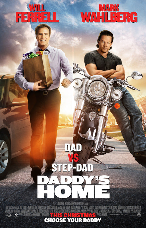 1000 piece jigsaw puzzle for the movie poster: Daddy's Home (2015)
