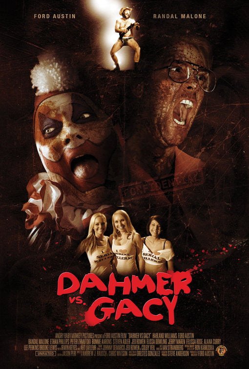 1000 piece jigsaw puzzle for the movie poster: Dahmer vs. Gacy (2010)