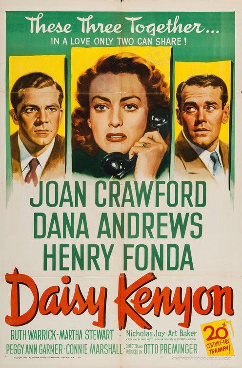 1000 piece jigsaw puzzle for the movie poster: Daisy Kenyon (1947)