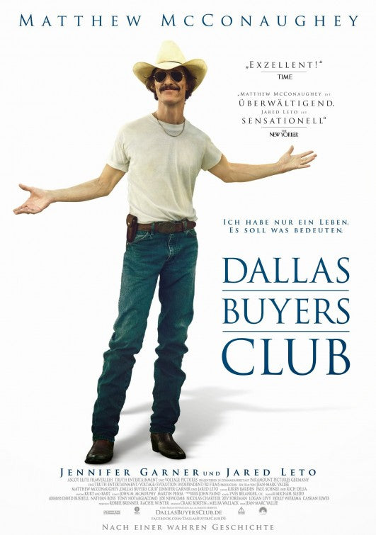 1000 piece jigsaw puzzle for the movie poster: Dallas Buyers Club (2013) ver5