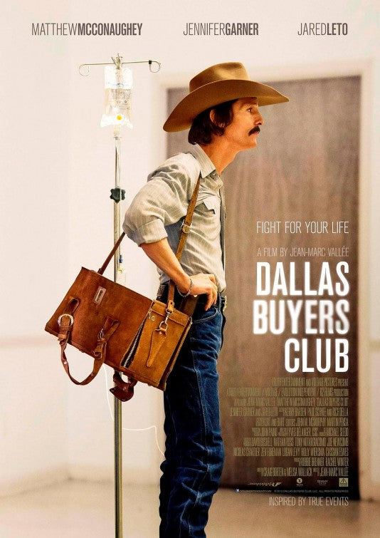 1000 piece jigsaw puzzle for the movie poster: Dallas Buyers Club (2013) ver6