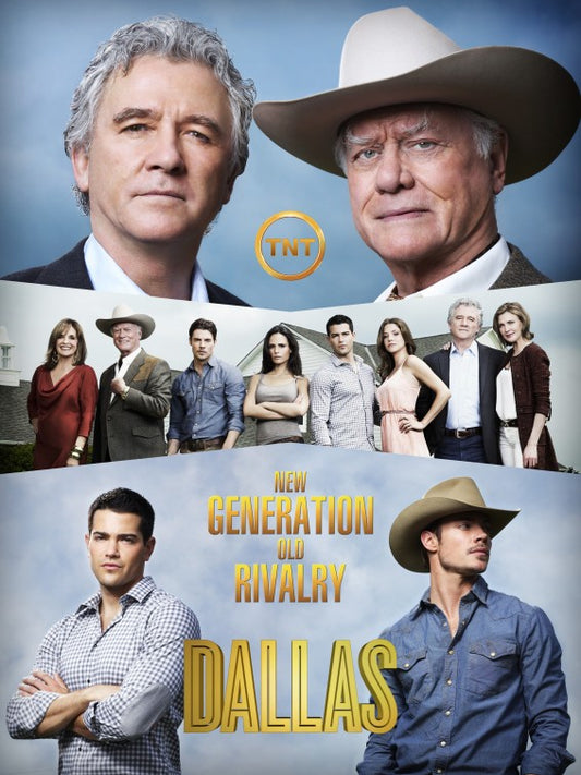 1000 piece jigsaw puzzle for tv poster: Dallas, ver3