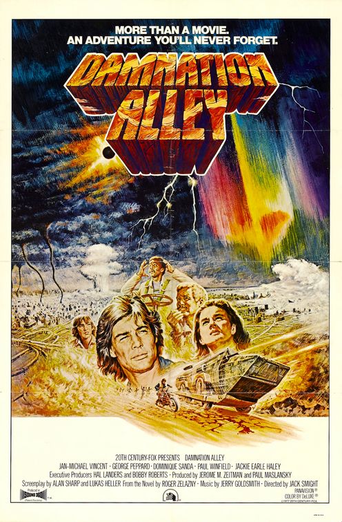 the movie poster: Damnation Alley (1977) ver2