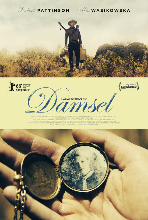1000 piece jigsaw puzzle for the movie poster: Damsel (2018)