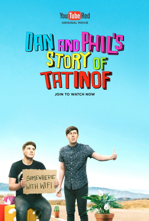 1000 piece jigsaw puzzle for tv poster: Dan and Phil's Story of TATINOF