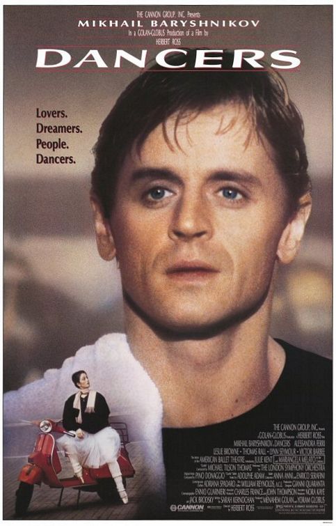 the movie poster: Dancers (1987)