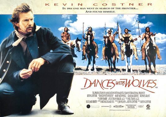 the movie poster: Dances With Wolves (1990) ver4