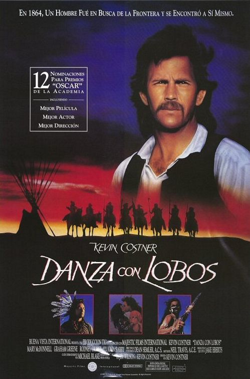 the movie poster: Dances With Wolves (1990) ver7