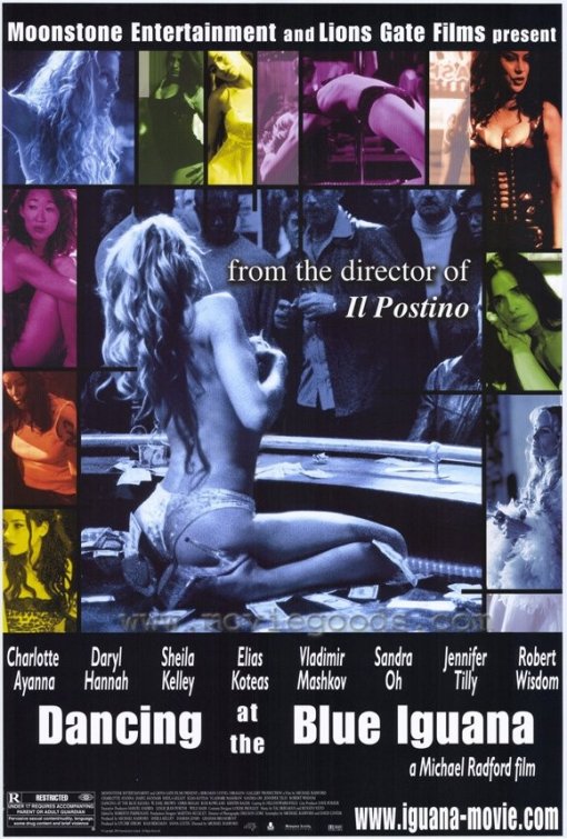 1000 piece jigsaw puzzle for the movie poster: Dancing at the Blue Iguana (2000)