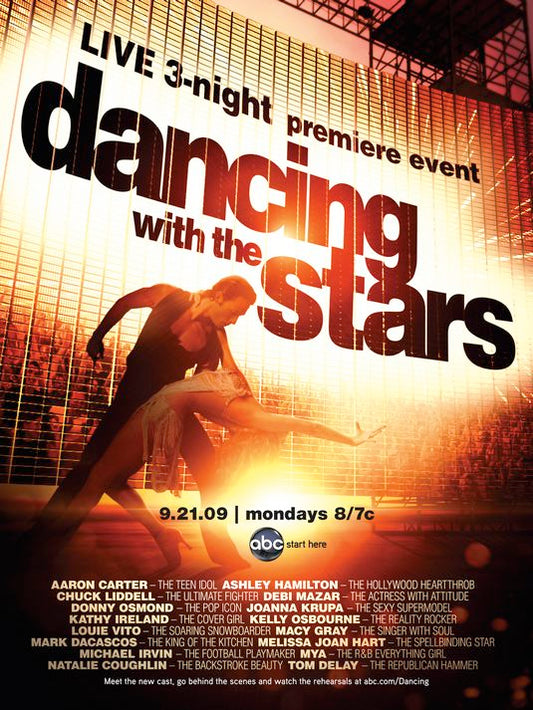 1000 piece jigsaw puzzle for tv poster: Dancing With the Stars, ver6