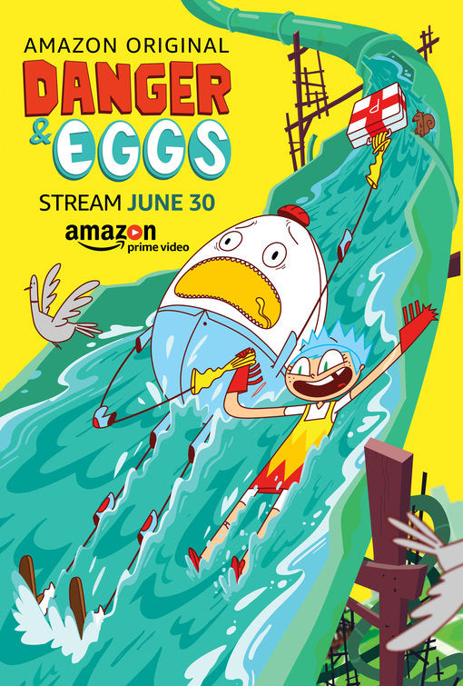 1000 piece jigsaw puzzle for tv poster: Danger & Eggs